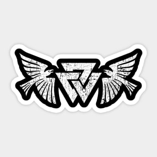 Norse Ravens Viking Valknut Nordic Vikings Pagan Symbol Sticker